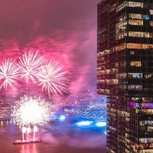nhow_Rotterdam_firework_outside