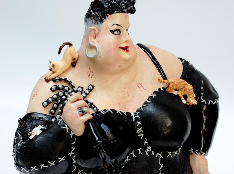 Fatwoman XL Peek-a-Boo Exhibition nhow Milano